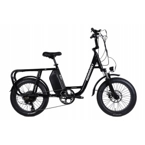 Велосипед з електроприводом 20" AL Dorozhnik ADAMANT DD FR рама-18,5" 48B 17.5А*г 500Вт чорний 2026 Фото №1